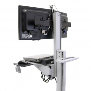 Ergotron Dual WideView WorkSpace monitor tartó és munkaállomás max 22" 20.9kg (24-194-055)