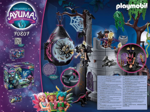 Playmobil: Adventures of Ayuma Bat Fairy denevér tündér erődítménye (70807)