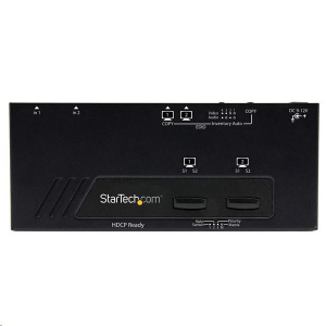 Startech.com 2X2 HDMI mátrix kapcsoló - automatikus és elsőbbségi kapcsolás - 1080p (VS222HDQ)
