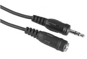 Hama 3.5 mm jack hosszabbító kábel ECO 5m (30449)