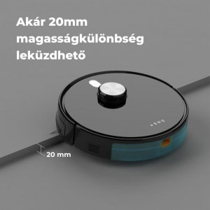 AENO RC1S robotporszívó öntisztító dokkolóval fekete (ARC0001S)