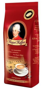 Mozart Premium Intensive pörkölt, szemes kávé 250g (4006581171821)