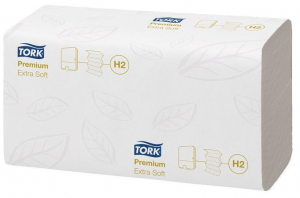 Tork Xpress Extra Soft Multifold kéztörlő hajtogatott extra fehér (100297)