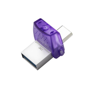 Pen Drive 256GB Kingston DataTraveler microDuo 3C USB3.2 Gen1 C/USB3.2 Gen1 A (DTDUO3CG3/256GB)