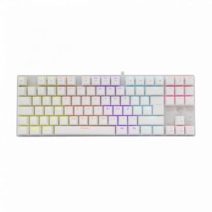 White Shark GK-2106W/BL-HU COMMANDOS Gaming billentyűzet Blue Switch fehér