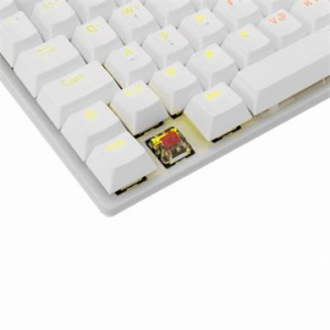 White Shark GK-2106W/R-HU COMMANDOS Gaming billentyűzet Red Switch fehér