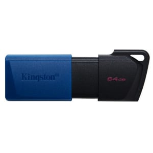 Pen Drive 64GB Kingston DataTraveler Exodia M USB3.2 fekete-kék (DTXM/64GB)