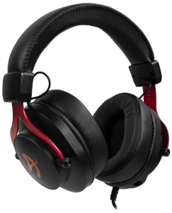 Arozzi Aria gaming headset fekete-piros (AZ-ARIA-RD)