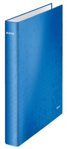 Leitz WOW laminált gyűrűskönyv kék (42420036)