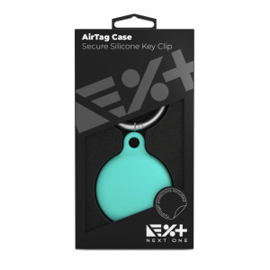 Next One szilikon AirTag tartó menta színű (ATG-SIL-MINT)