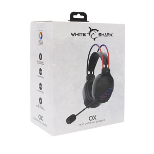 White Shark GH-2140 OX Gaming headset fekete