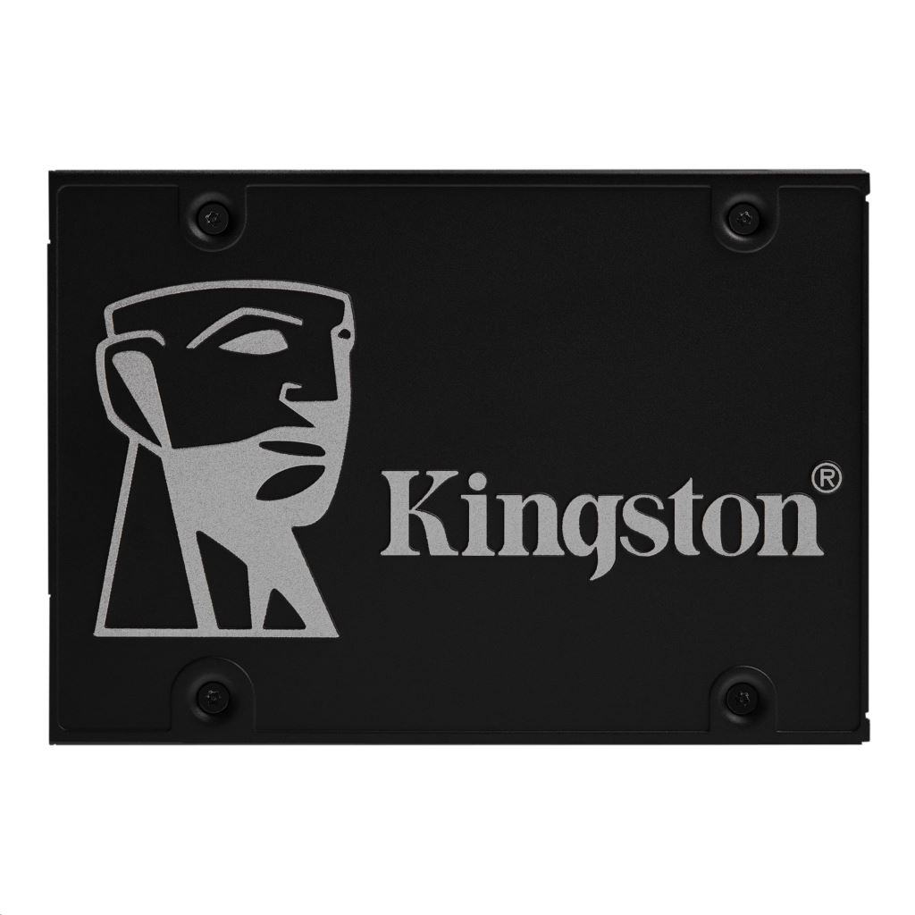 256GB Kingston SSD SATA3 2.5" KC600 meghajtó + kiegészítők (SKC600B/256G)