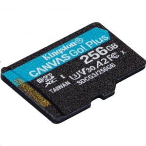 256GB microSDXC Kingston Canvas Go! Plus UHS-I U3 V30 A2 (SDCG3/256GBSP)