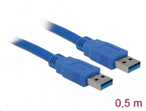 Delock USB 3.0-A apa/apa kábel, 0,5m  (83121)