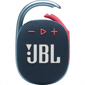 JBL Clip 4 vízálló Bluetooth hangszóró kék-rózsaszín (JBLCLIP4BLUP)