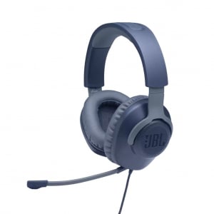 JBL Quantum 100 gamer headset kék (JBLQUANTUM100BLU)