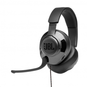 JBL Quantum 200 gamer headset fekete (JBLQUANTUM200BLK)