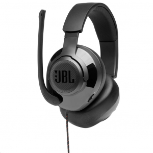 JBL Quantum 200 gamer headset fekete (JBLQUANTUM200BLK)