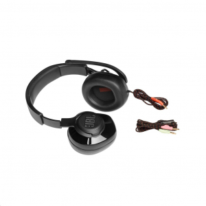 JBL Quantum 200 gamer headset fekete (JBLQUANTUM200BLK)