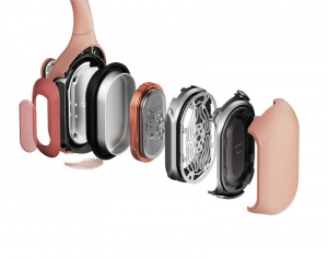 Shokz OpenRun Pro csontvezetéses Bluetooth fejhallgató rózsaszín (S810PK)