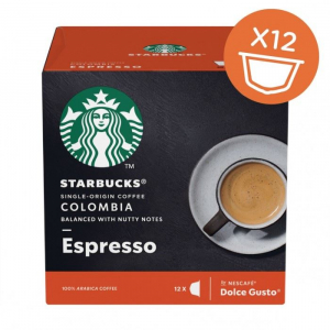 Nescafé Starbucks Dolce Gusto Colombia Medium Roast Espresso kávékapszula 12 db (12522986/12401258)