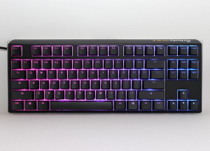 Ducky One 3 RGB TKL Cherry MX Speed Silver billentyűzet fekete (DKON2187ST-PHUALCLAWSC1)