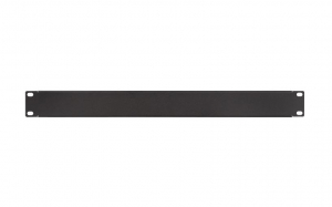 Stalflex rack szekrény takaró panel 1U 19" fekete (RP19-1U-B)