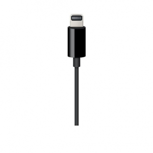 Apple Lightning – 3,5 mm-es audiokábel 1,2m fekete  (mr2c2zm/a)