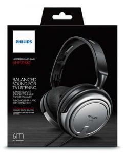 Philips SHP2500/10 fejhallgtó fekete/ezüst