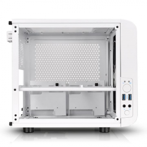 Thermaltake Core V1 Snow Edition táp nélküli Mini ITX ház fehér (CA-1B8-00S6WN-01)