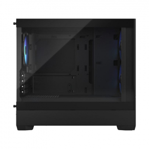 Fractal Design Pop Mini Air táp nélküli ablakos mATX ház RGB Black TG Clear - fekete (FD-C-POR1M-06)