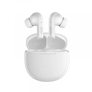 QCY T18 TWS Bluetooth mikrofonos fülhallgató fehér