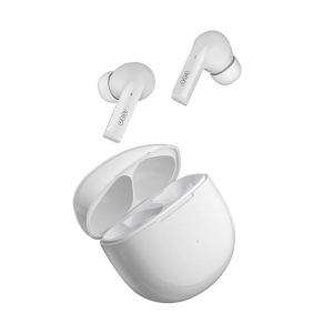 QCY T18 TWS Bluetooth mikrofonos fülhallgató fehér
