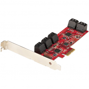 StarTech.com 10x SATA bőv&iacute;tő k&aacute;rtya PCIe (10P6G-PCIE-SATA-CARD)