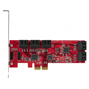 StarTech.com 10x SATA bőv&iacute;tő k&aacute;rtya PCIe (10P6G-PCIE-SATA-CARD)