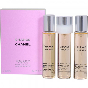 Chanel Chance EDT 3x20ml ut&aacute;nt&ouml;ltő H&ouml;lgyeknek
