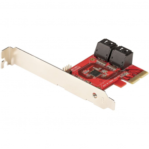 StarTech.com 4x SATA bőv&iacute;tő k&aacute;rtya PCIe (4P6G-PCIE-SATA-CARD)
