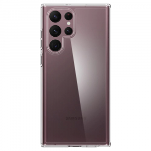 Spigen Ultra Hybrid Samsung Galaxy S22 Ultra 5G tok átlátszó (ACS03918)