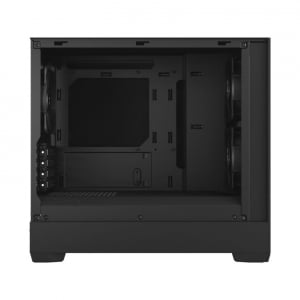 Fractal Design Pop Mini Silent táp nélküli ablakos mATX ház Black TG Clear Tint - fekete (FD-C-POS1M-02)