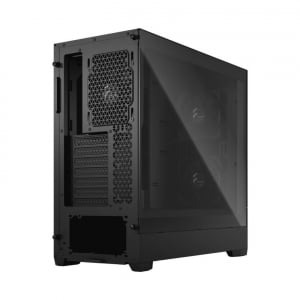 Fractal Design Pop Mini Silent táp nélküli ablakos mATX ház Black TG Clear Tint - fekete (FD-C-POS1M-02)