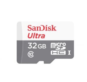 32GB microSDHC Sandisk Ultra CL10 (SDSQUNR-032G-GN3MN/186536)