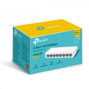 TP-Link LS1008 10/100Mbps 8 portos mini switch