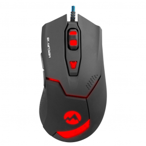 Everest Mercury X8 optikai Gaming egér fekete (18296)