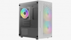 Aerocool Trinity Mini-G-WT-v3 táp nélküli ablakos Micro ATX ház fehér (ACCS-PV32133.21)