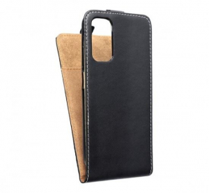 Xiaomi Redmi Note 11/11S Flip tok szilikon belsővel fekete (64461)
