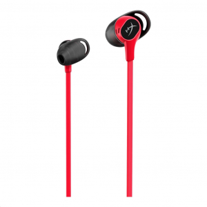 HyperX Cloud Buds Bluetooth fülhallgató fekete-piros (HEBBXX-MC-RD/G / 4P5H7AA)