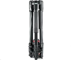 Manfrotto Befree Live alu csatos lábz. + fluid fej fekete (MVKBFRL-LIVE)