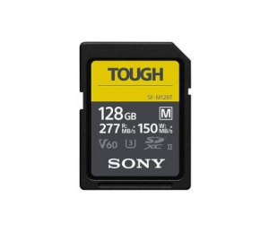 128GB SDXC Sony SF-M Tough memóriakártya CL10 U3 V60 (SFM128T.SYM)