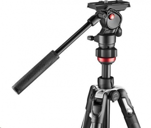 Manfrotto Befree Live alu csatos lábz. + fluid fej fekete (MVKBFRL-LIVE)