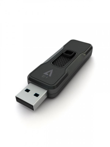 Pen Drive 4GB USB 2.0 V7 Retractable fekete (VP24G)